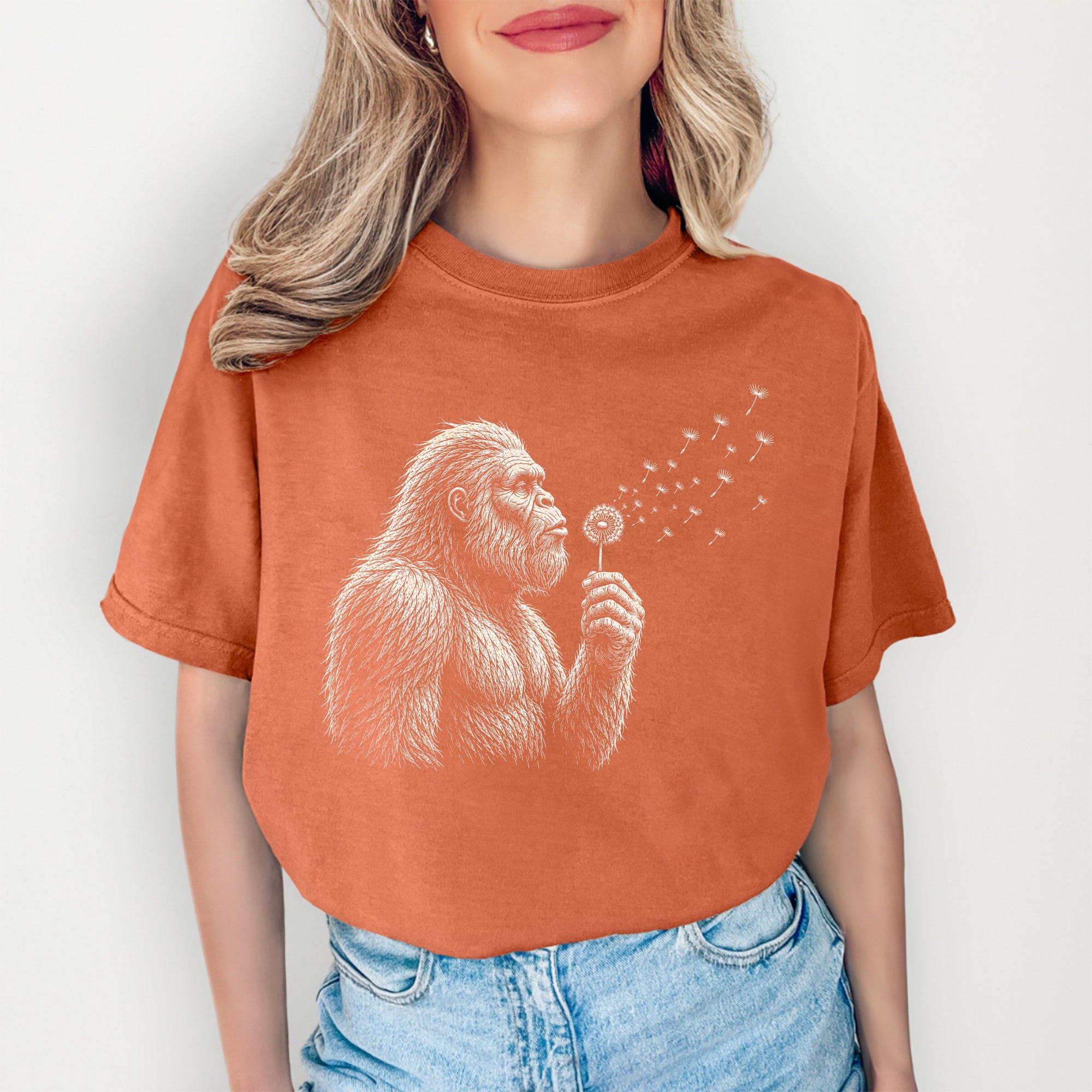 T-Shirt „Bigfoot lässt Wünsche fliegen“