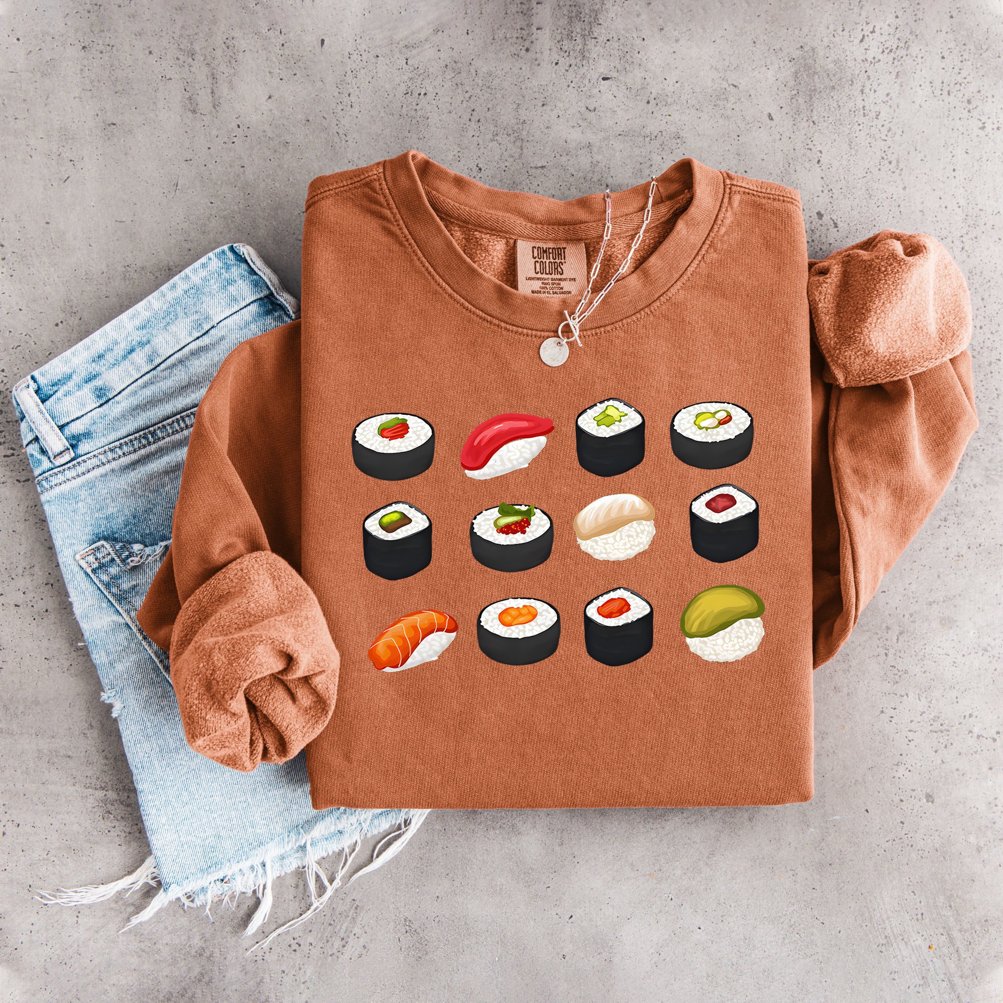 Sudadera de sushi