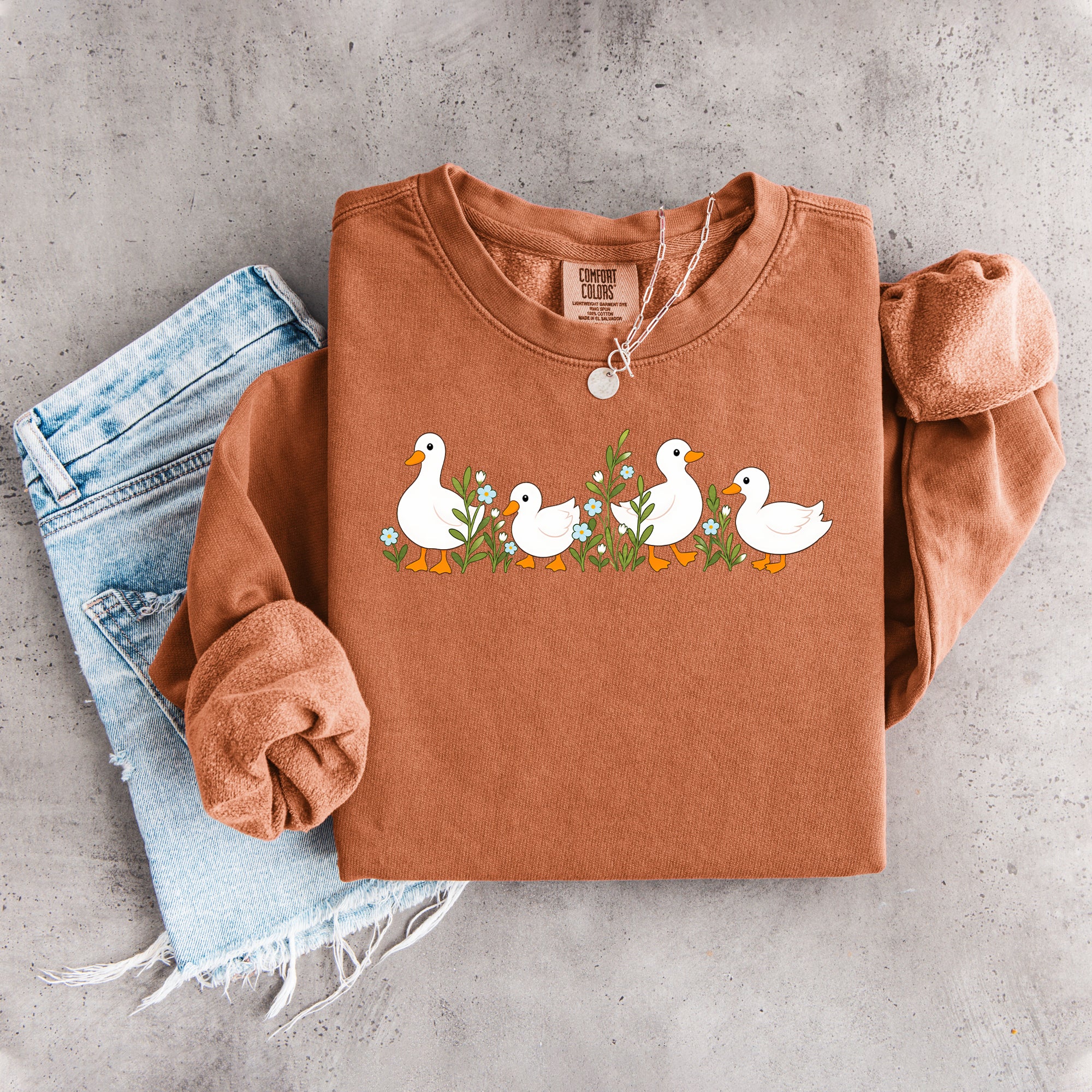 Enten-Sweatshirt