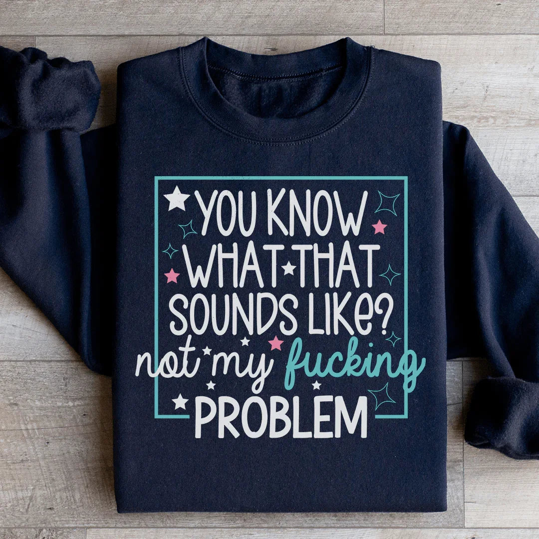 You Know What Sweatshirt Black / S Peachy Sunday T-Shirt