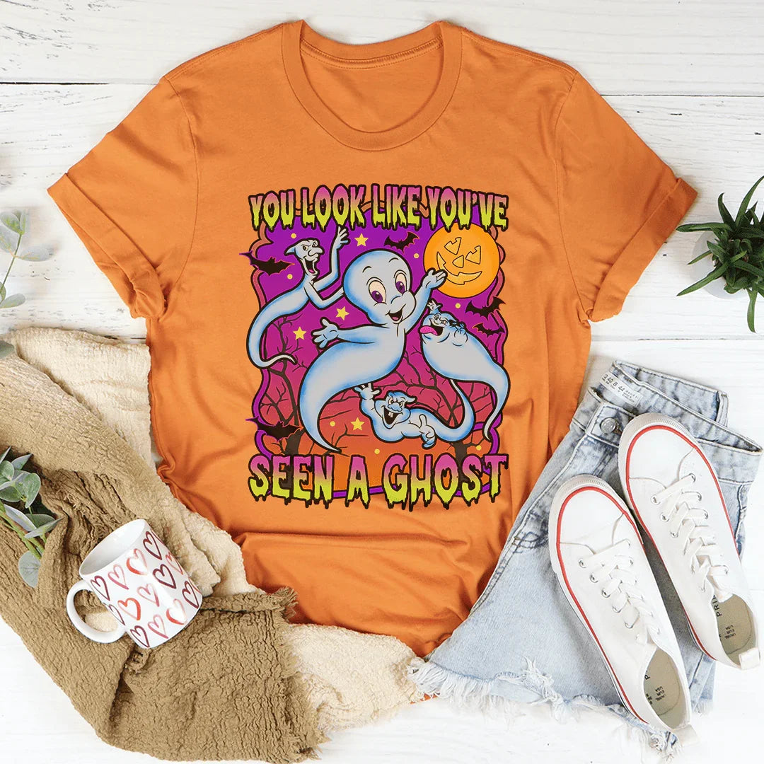 You Look Like You've Seen A Ghost Tee Orange / S Printify T-Shirt T-Shirt