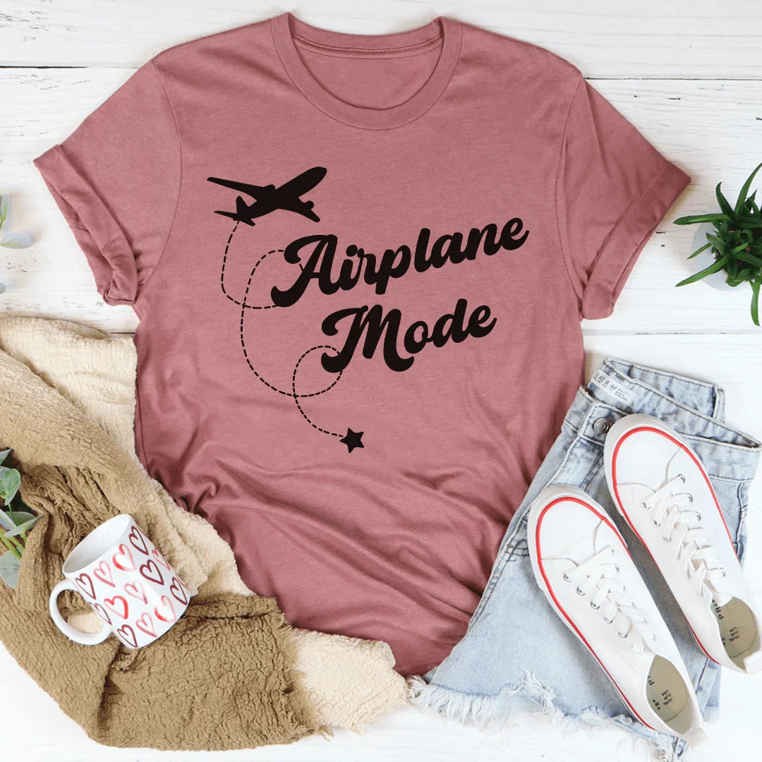 Airplane Mood Tee Peachy Sunday T-Shirt