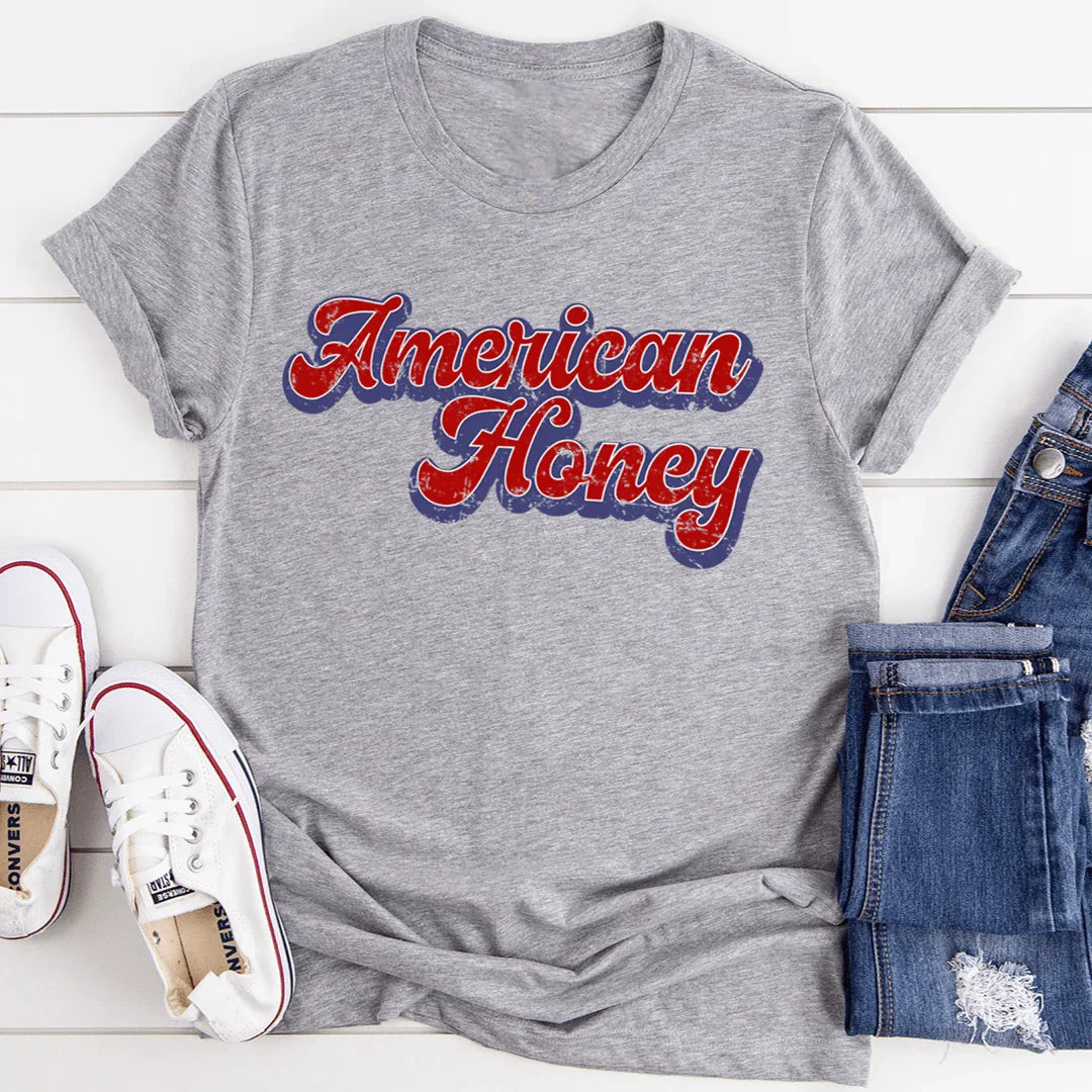 American Honey Tee Athletic Heather / S Peachy Sunday T-Shirt