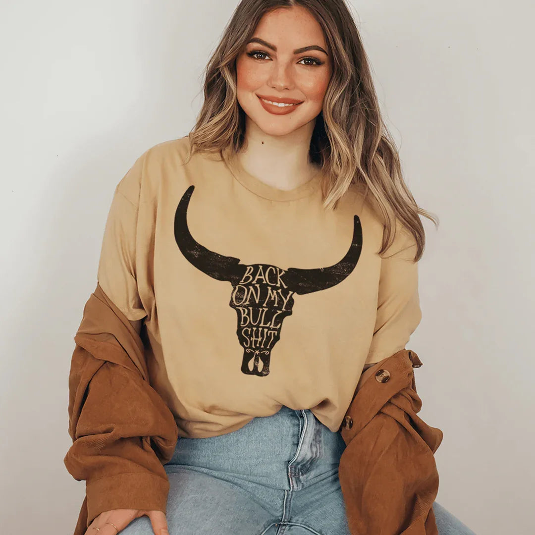 Back On My BS Tee Peachy Sunday T-Shirt