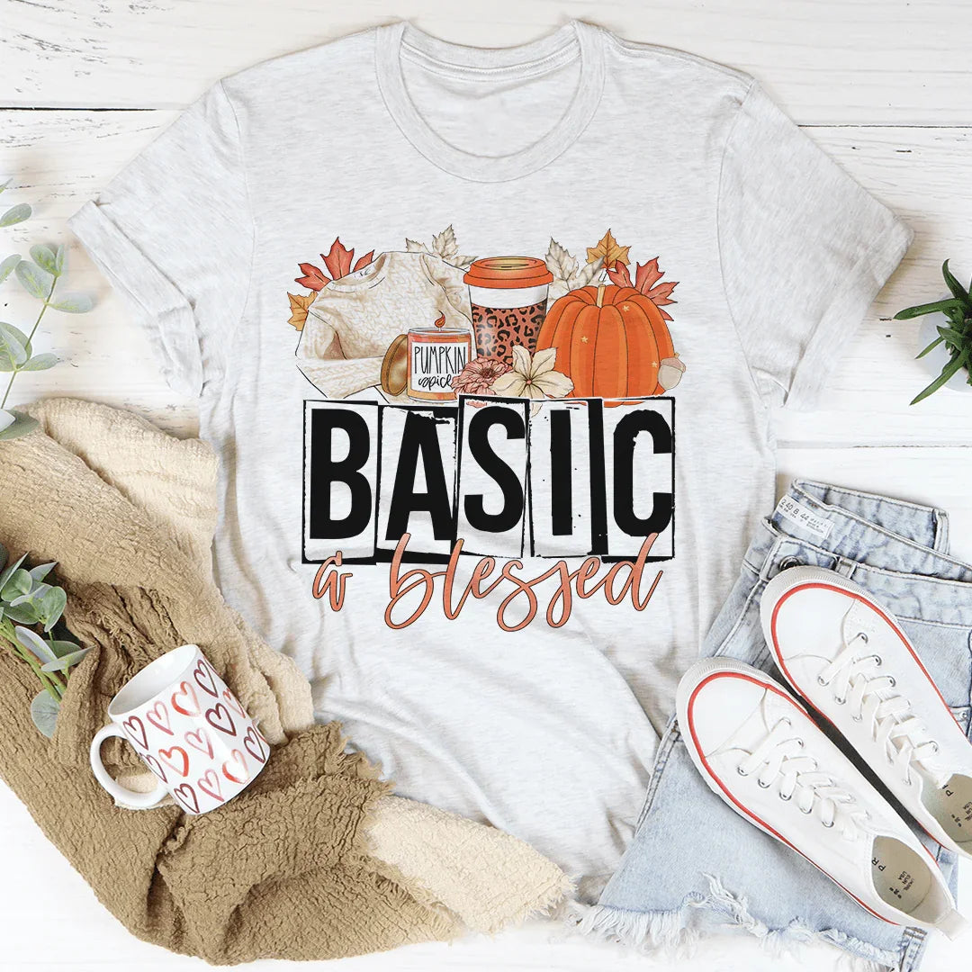 Basic & Blessed Tee Ash / S Peachy Sunday T-Shirt