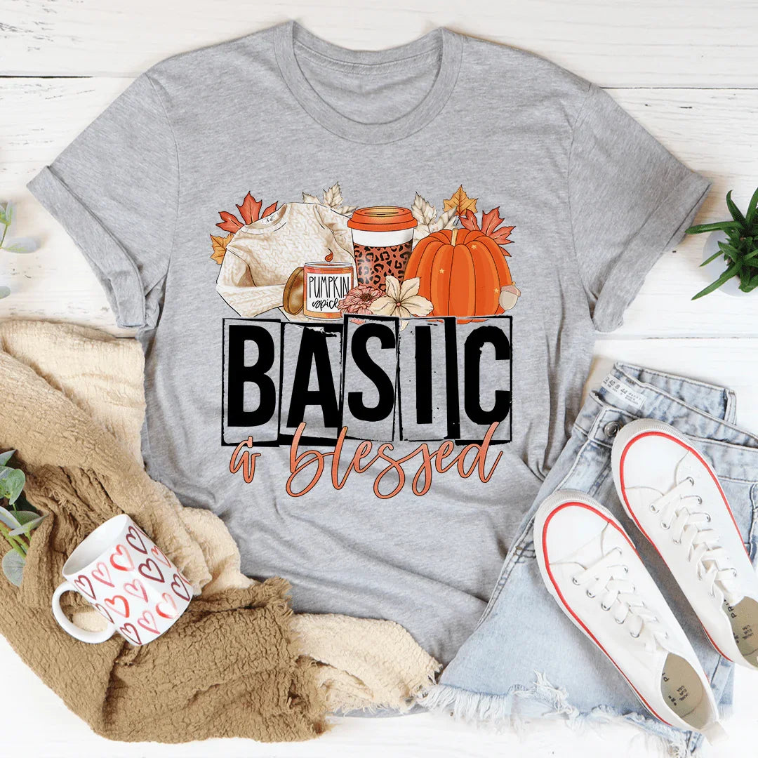 Basic & Blessed Tee Athletic Heather / S Peachy Sunday T-Shirt
