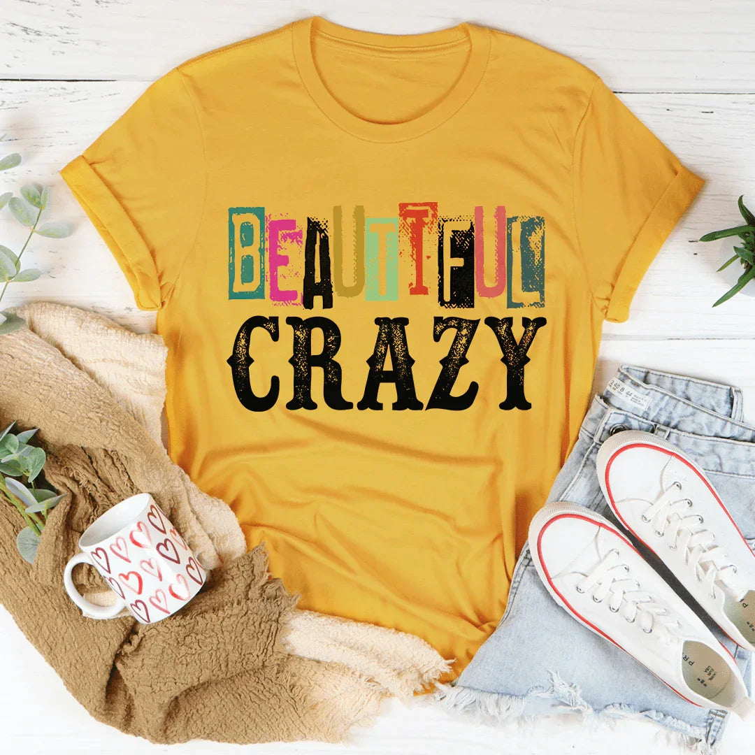 Beautiful Crazy Tee Mustard / S Peachy Sunday T-Shirt