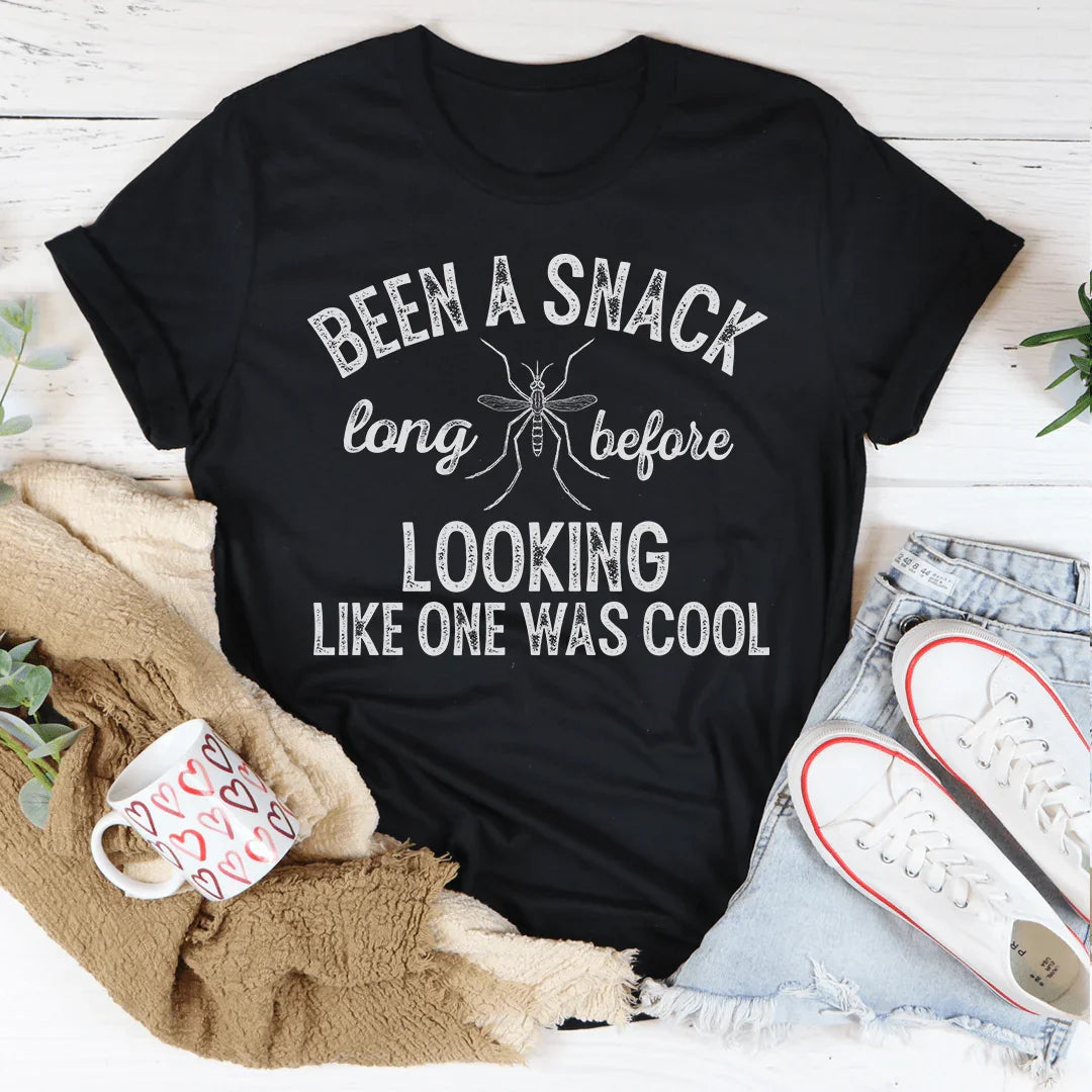 Been A Snack Long Before Looking Like One Was Cool Tee Peachy Sunday T-Shirt