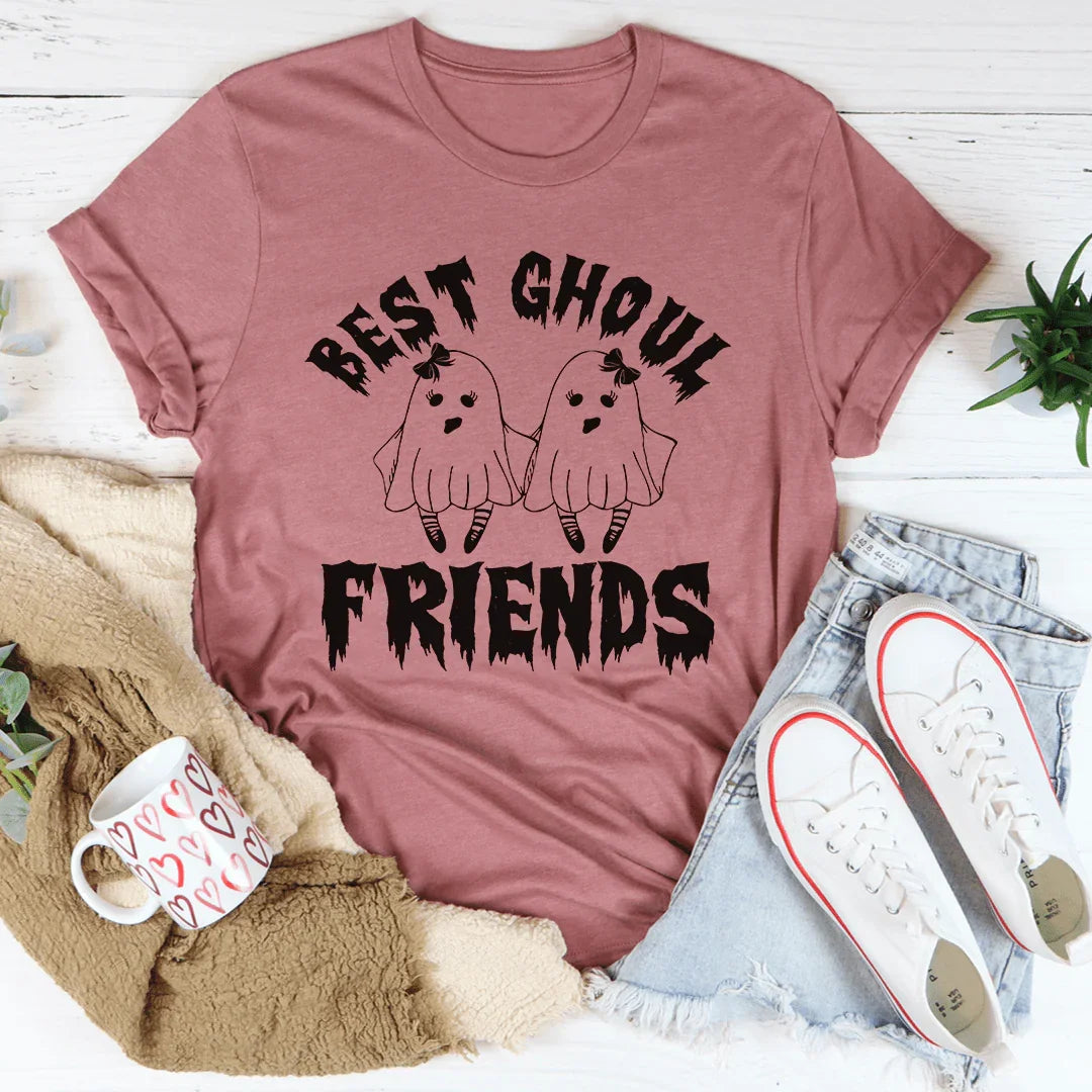 Best Ghoul Friends Tee Mauve / S Peachy Sunday T-Shirt