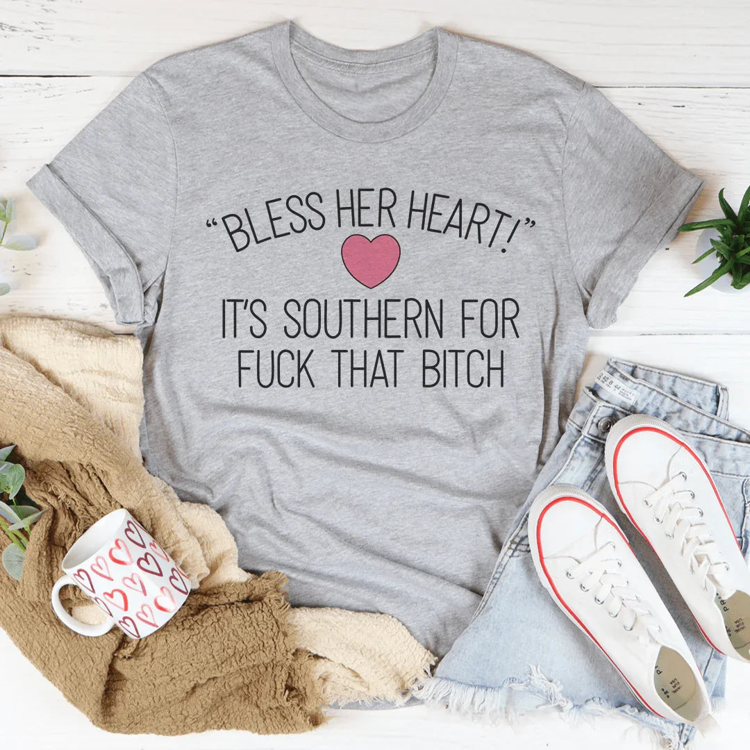 Bless Her Heart Tee Peachy Sunday T-Shirt
