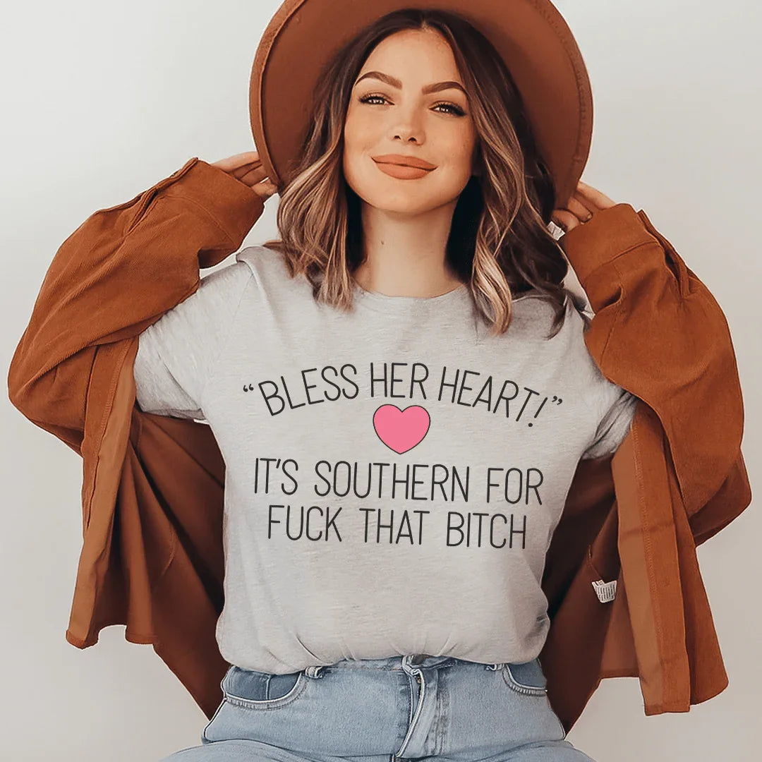 Bless Her Heart Tee Peachy Sunday T-Shirt