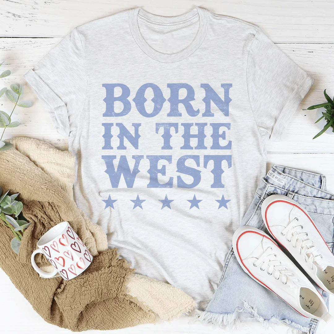 Born In The West Tee Ash / S Peachy Sunday T-Shirt
