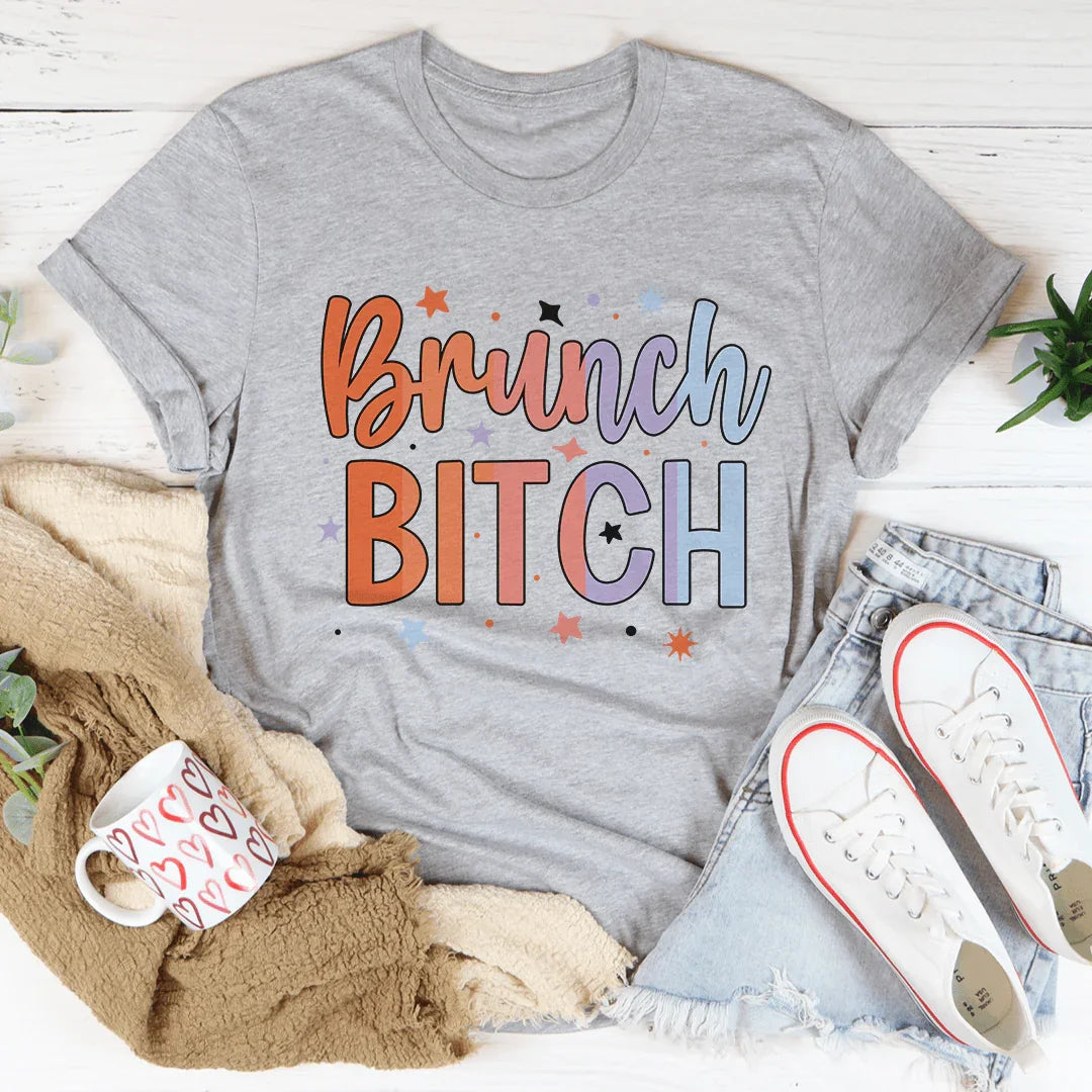 Brunch B Tee Athletic Heather / S Peachy Sunday T-Shirt