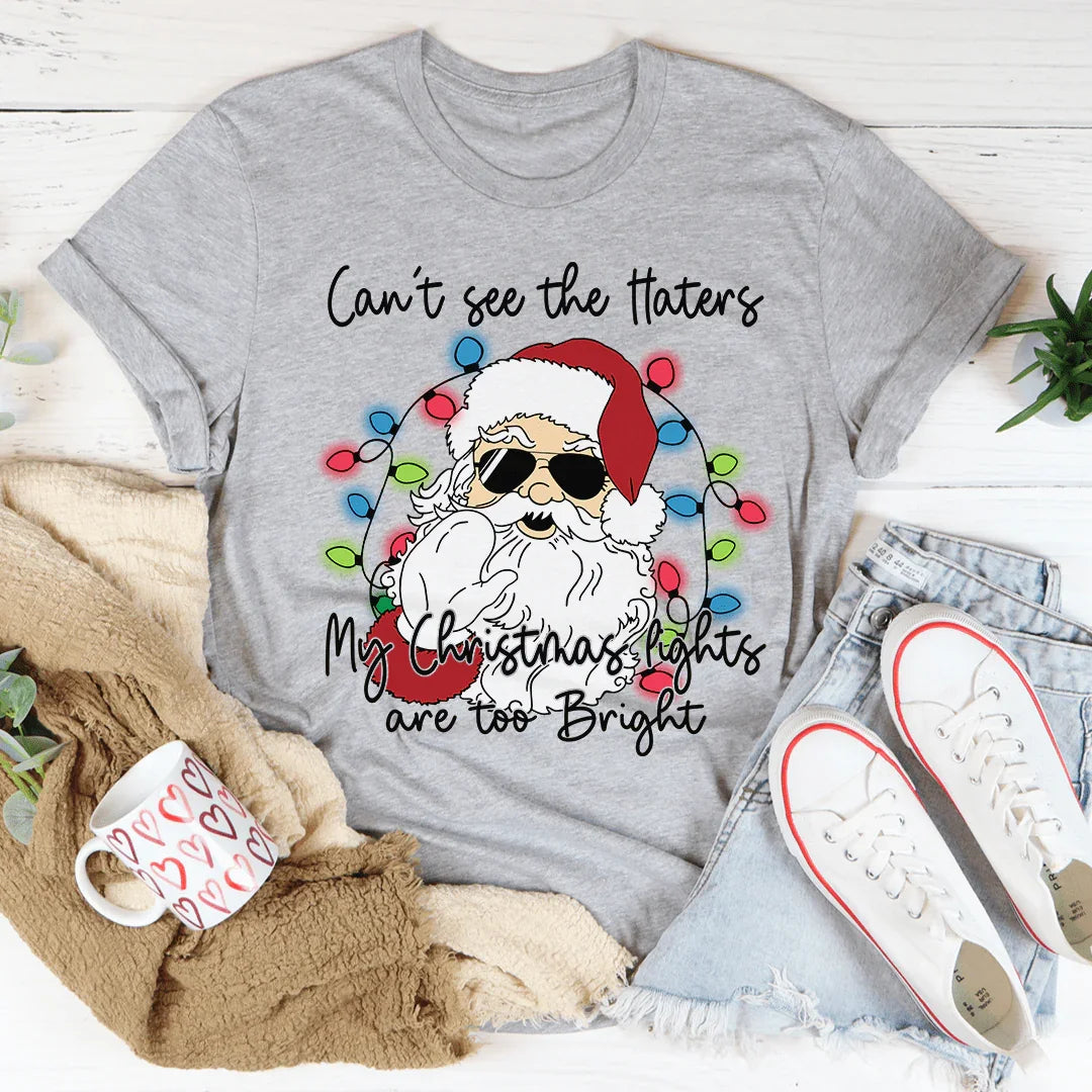 Can't See The Haters Christmas Lights Sweatshirt
