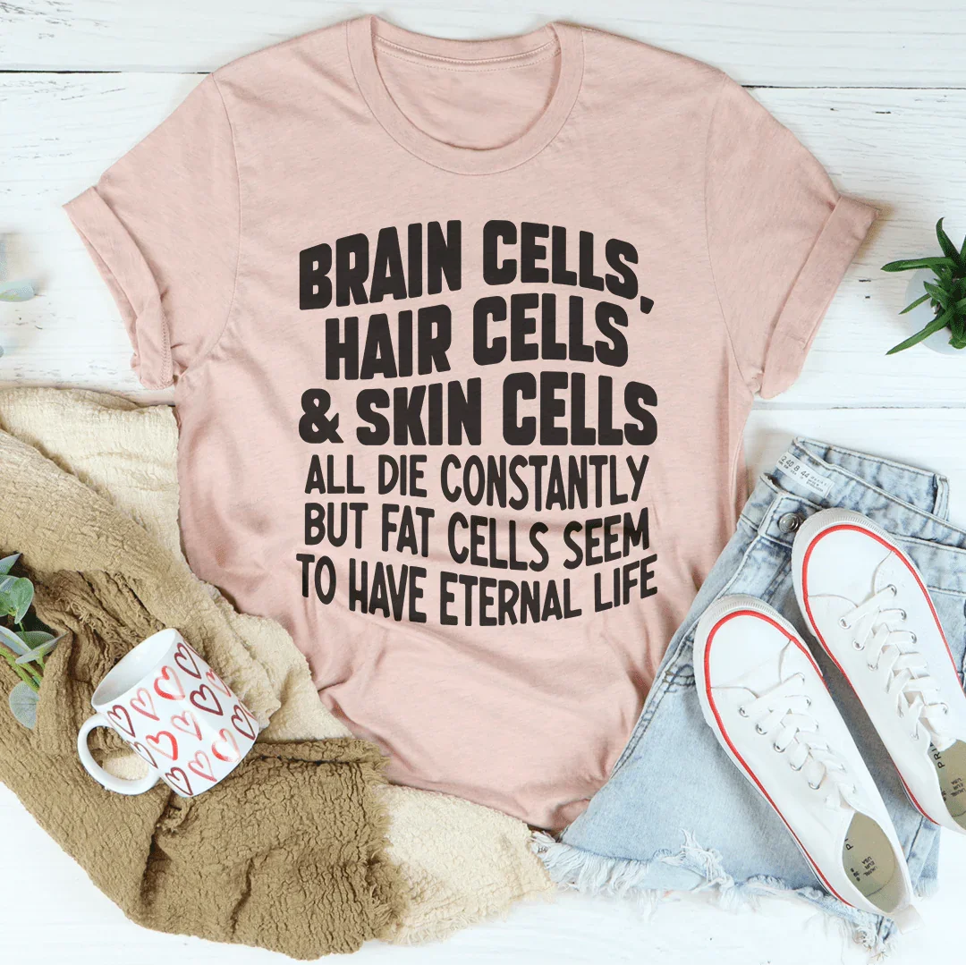 Cells Tee Peachy Sunday T-Shirt