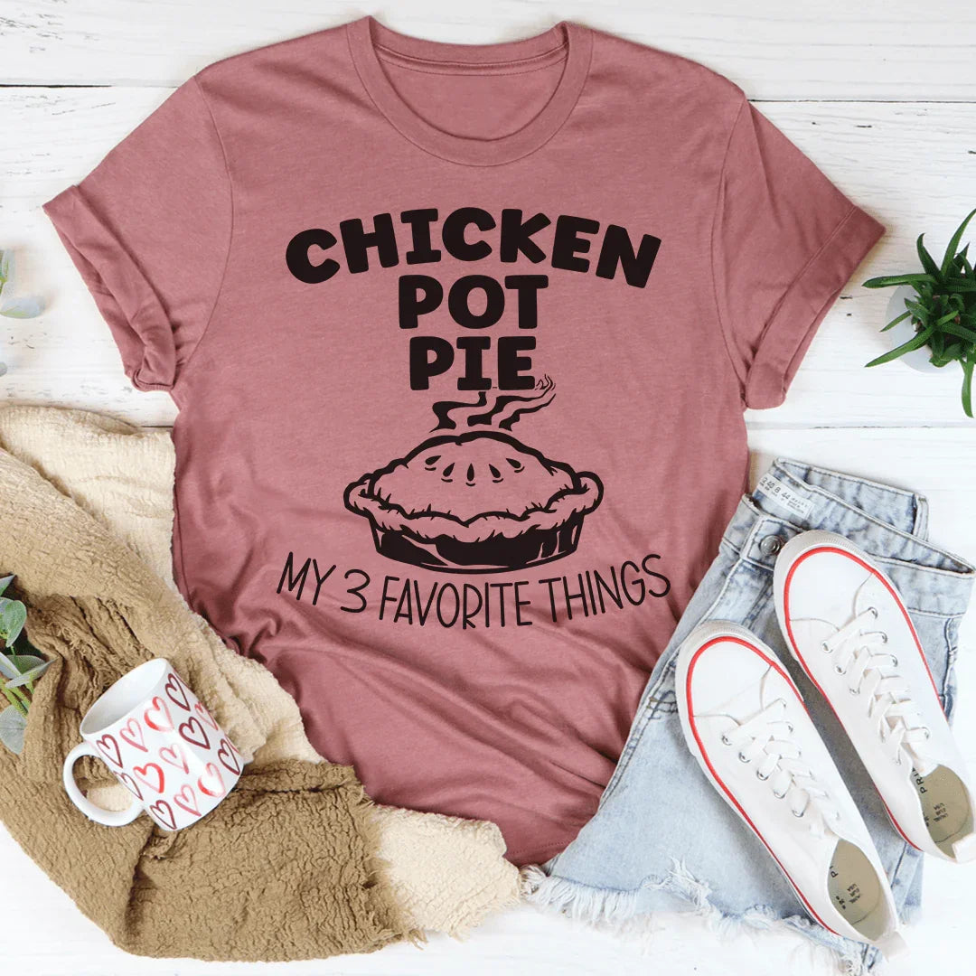 Chicken Pot Pie Tee Mauve / S Peachy Sunday T-Shirt