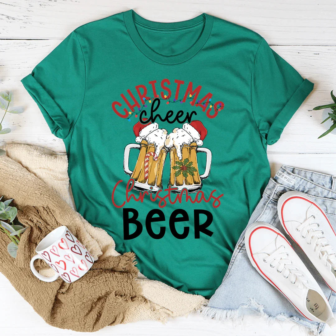 Christmas Beer Tee Kelly / S Peachy Sunday T-Shirt
