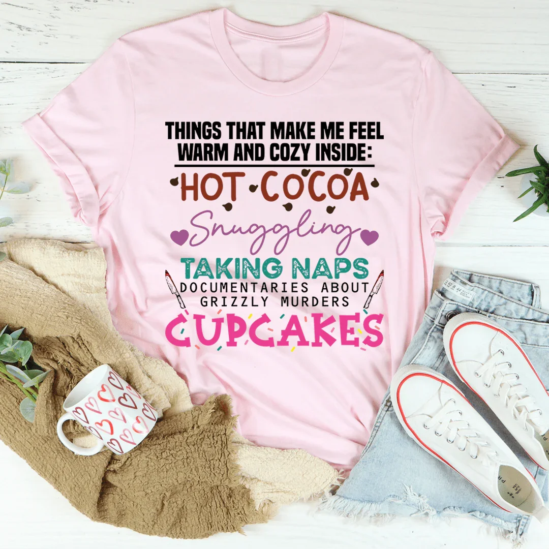 Cozy And Warm Tee Pink / S Peachy Sunday T-Shirt