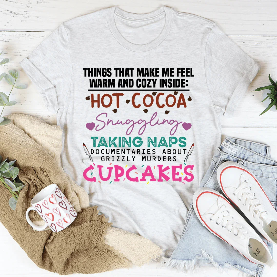 Cozy And Warm Tee White / S Peachy Sunday T-Shirt
