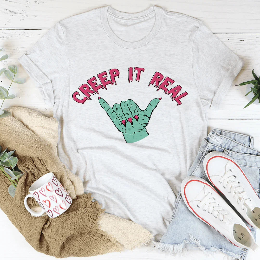 Creep It Real Tee Ash / S Peachy Sunday T-Shirt