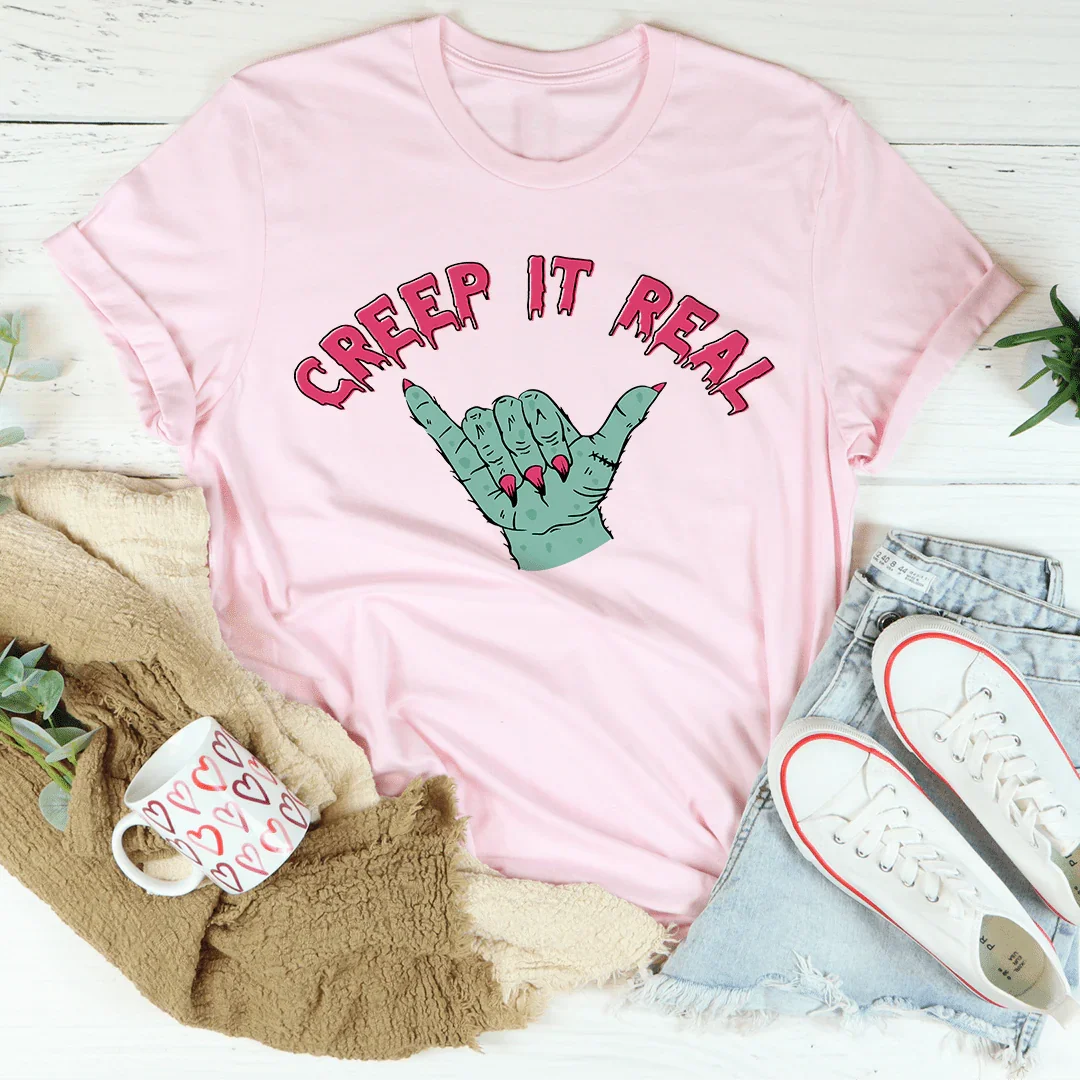 Creep It Real Tee Pink / S Peachy Sunday T-Shirt