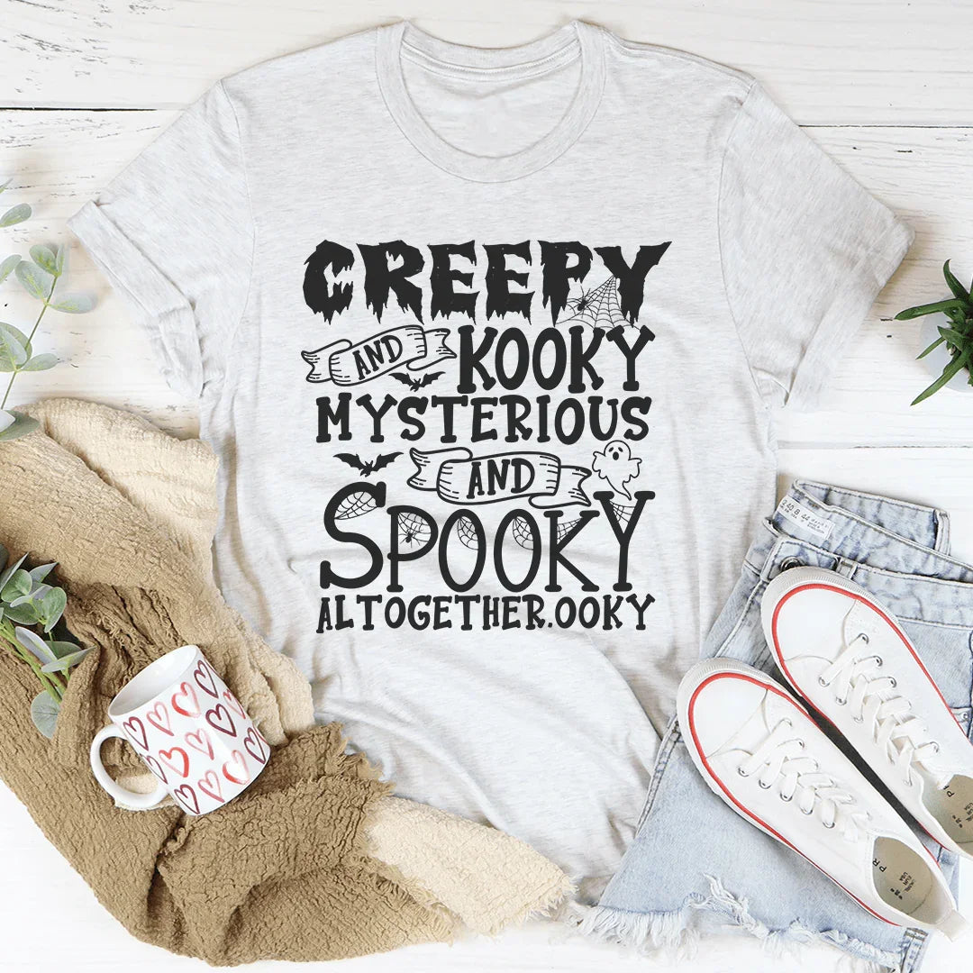 Creepy And Kooky Tee Ash / S Peachy Sunday T-Shirt