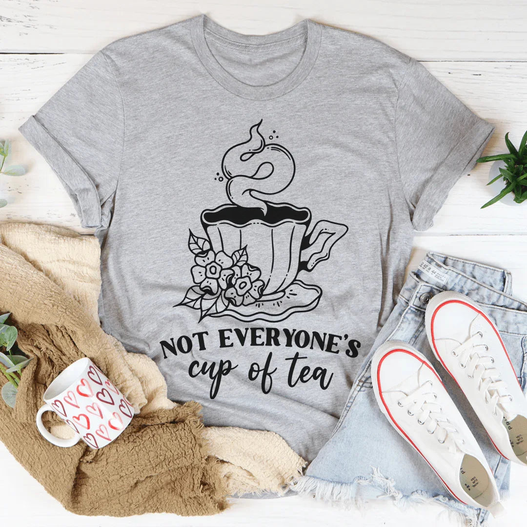 Cup Of Tea Tee Athletic Heather / S Peachy Sunday T-Shirt