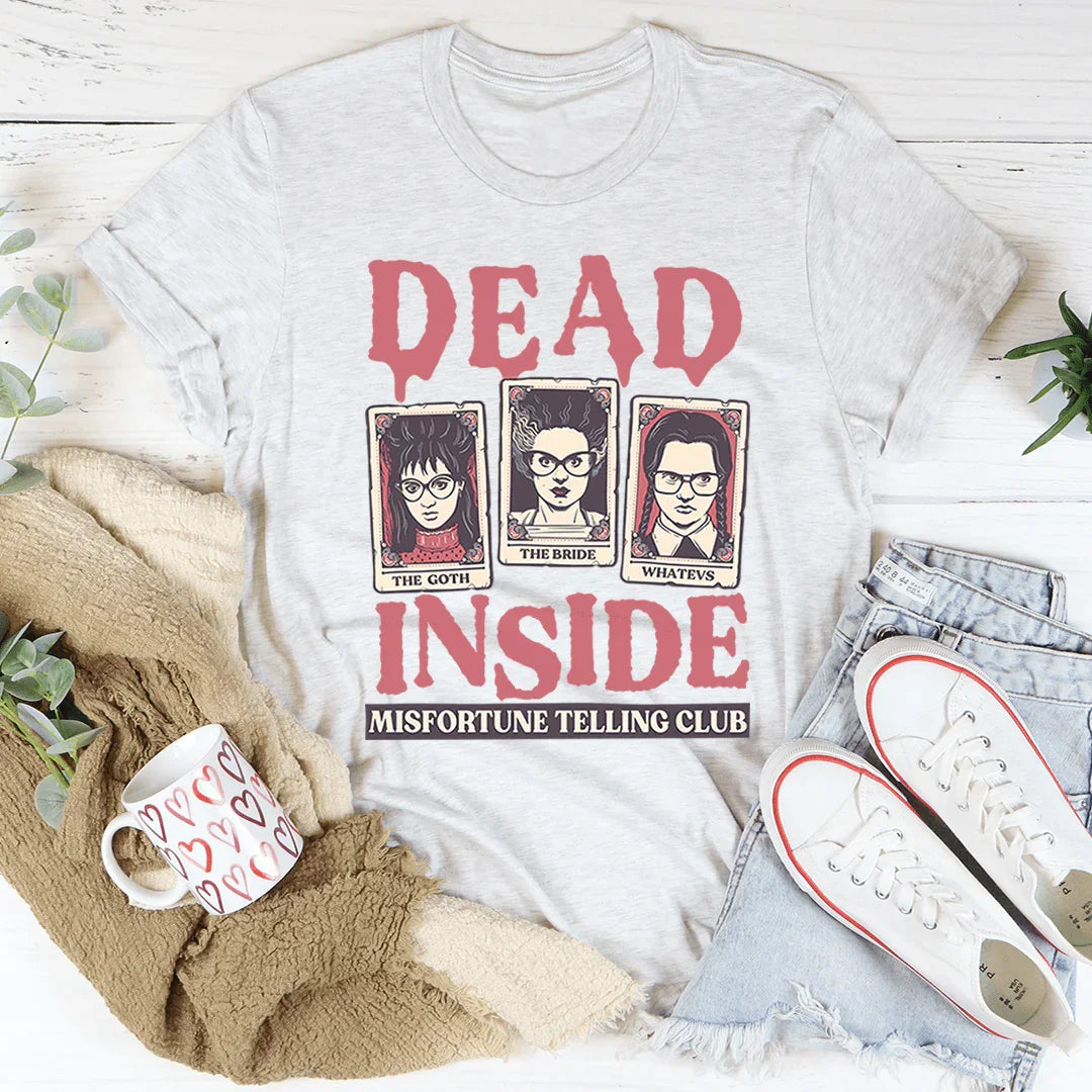 Dead Inside Misfortune Telling Club Tee Peachy Sunday T-Shirt