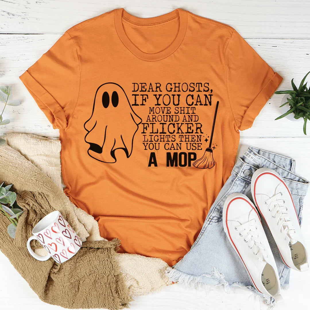 Dear Ghosts Tee Burnt Orange / S Peachy Sunday T-Shirt
