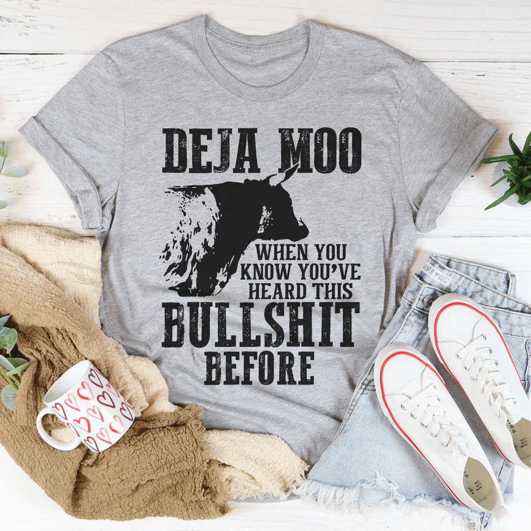 Deja Moo Tee Peachy Sunday T-Shirt