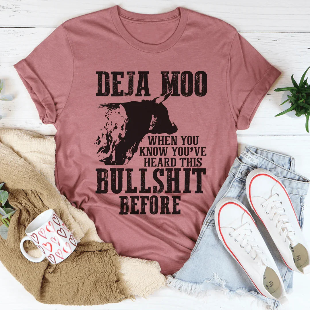 Deja Moo Tee Peachy Sunday T-Shirt