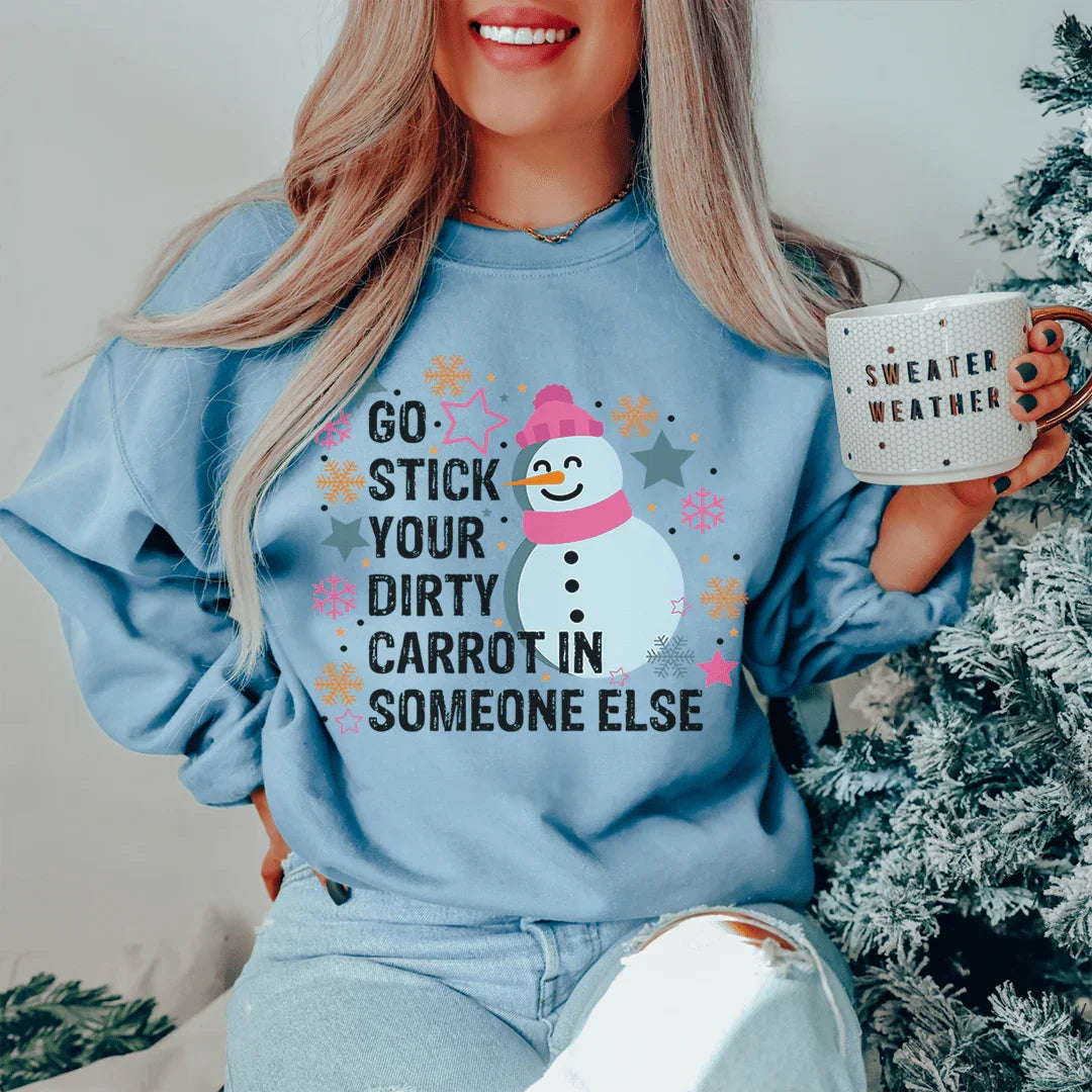 Dirty Carrot Sweatshirt Peachy Sunday T-Shirt