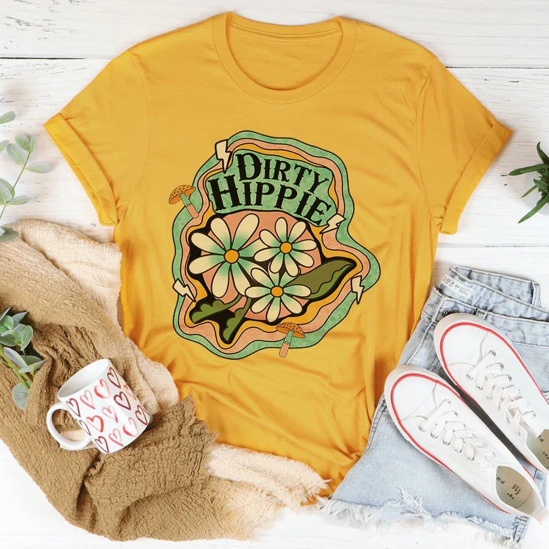 Dirty Hippie Tee Peachy Sunday T-Shirt