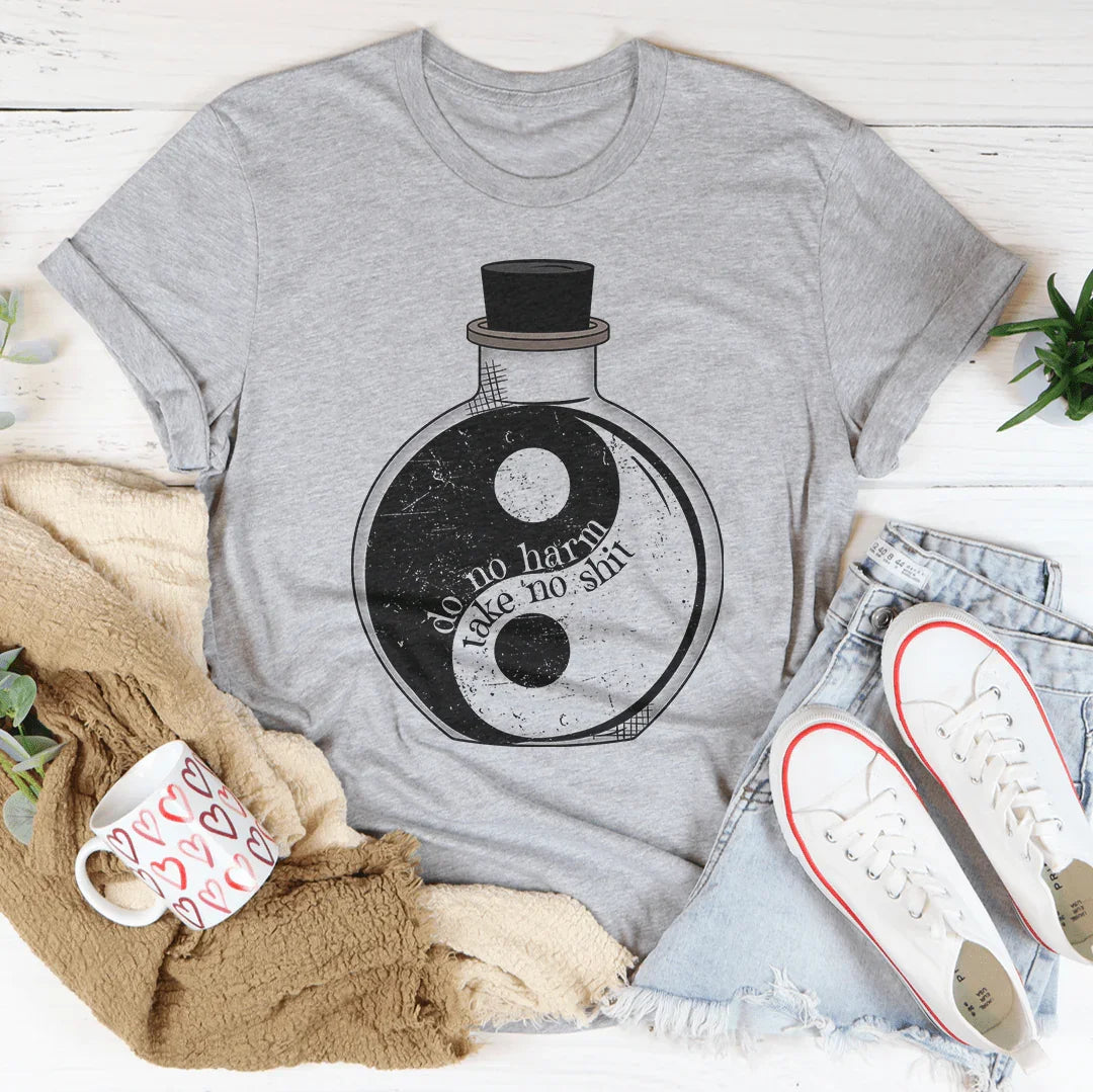 Do No Harm Yin & Yang Tee Peachy Sunday T-Shirt