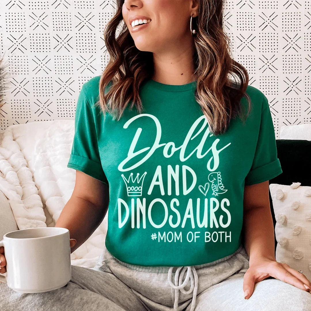 Dolls & Dinosaurs Tee Peachy Sunday T-Shirt
