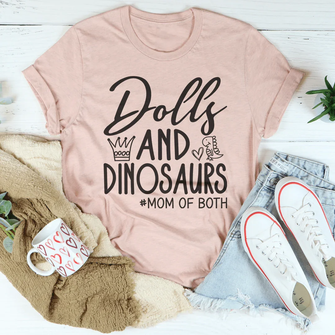 Dolls & Dinosaurs Tee Peachy Sunday T-Shirt