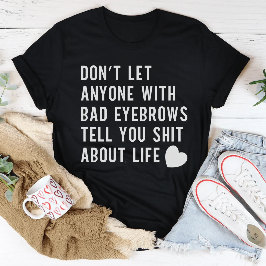 Don't Let Anyone Tee Black Heather / S Peachy Sunday T-Shirt