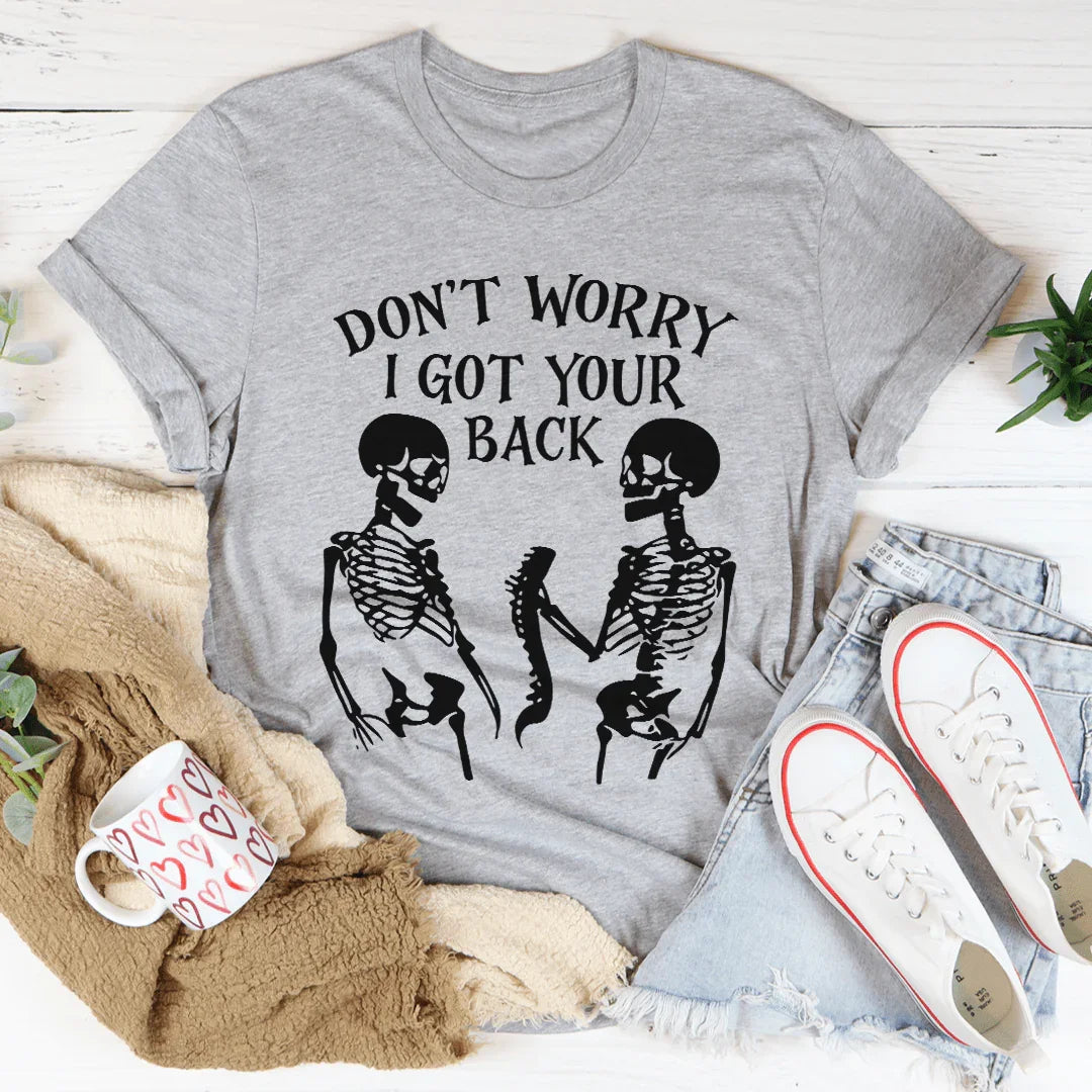 Don't Worry I Got Your Back Tee Athletic Heather / S Peachy Sunday T-Shirt