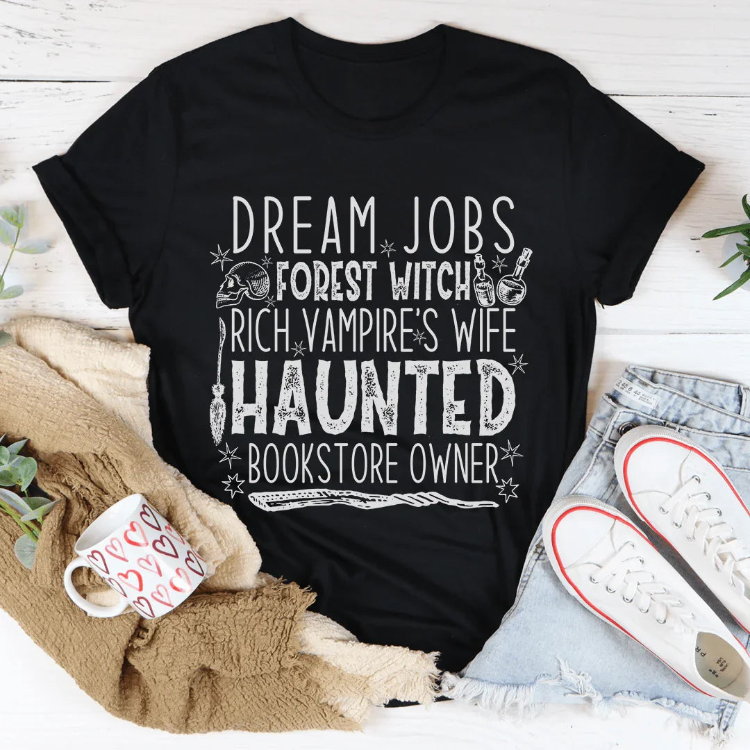 Dream Jobs Halloween Tee Black Heather / S Peachy Sunday T-Shirt