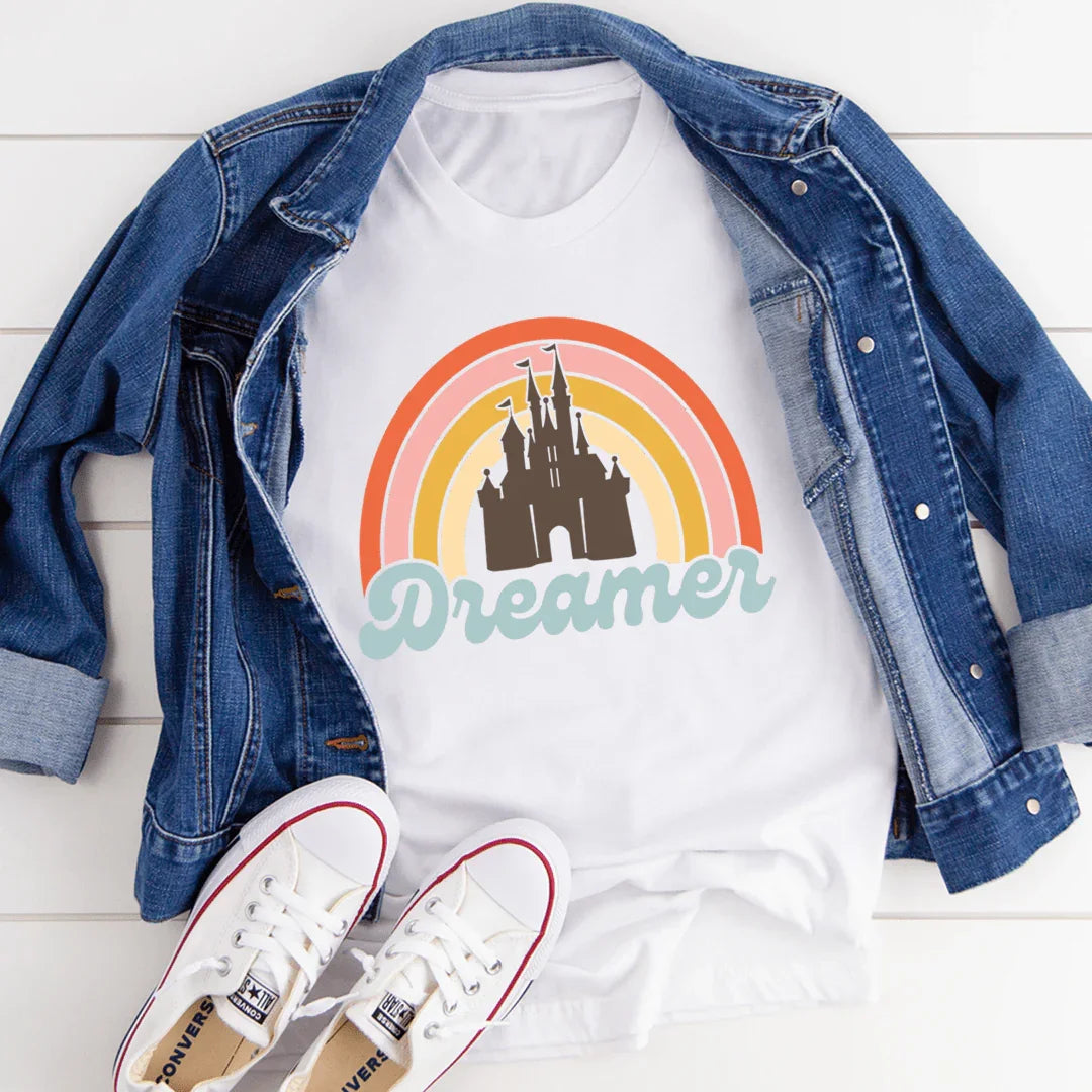 Dreamer Castle Tee White / S Peachy Sunday T-Shirt