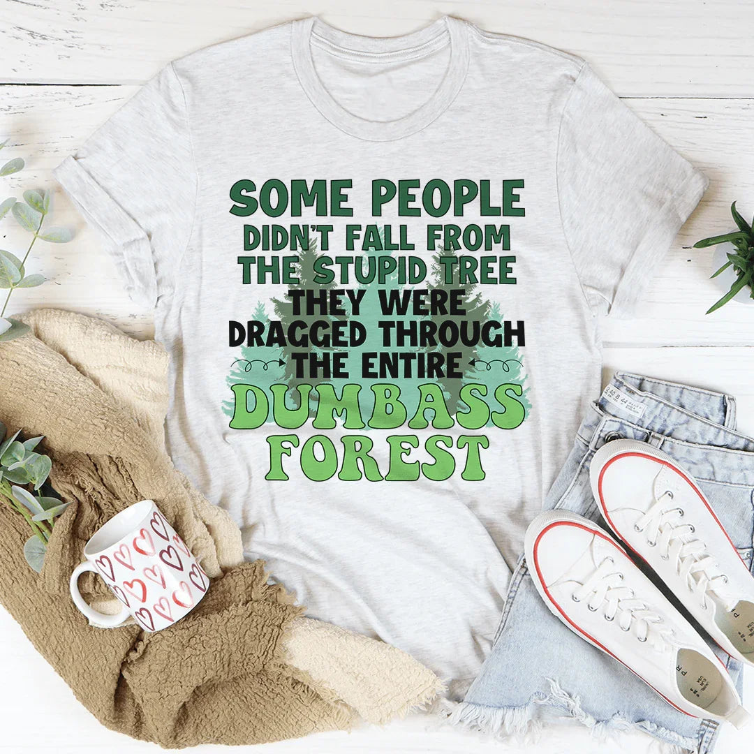 Dumbass Forest Tee Ash / S Peachy Sunday T-Shirt