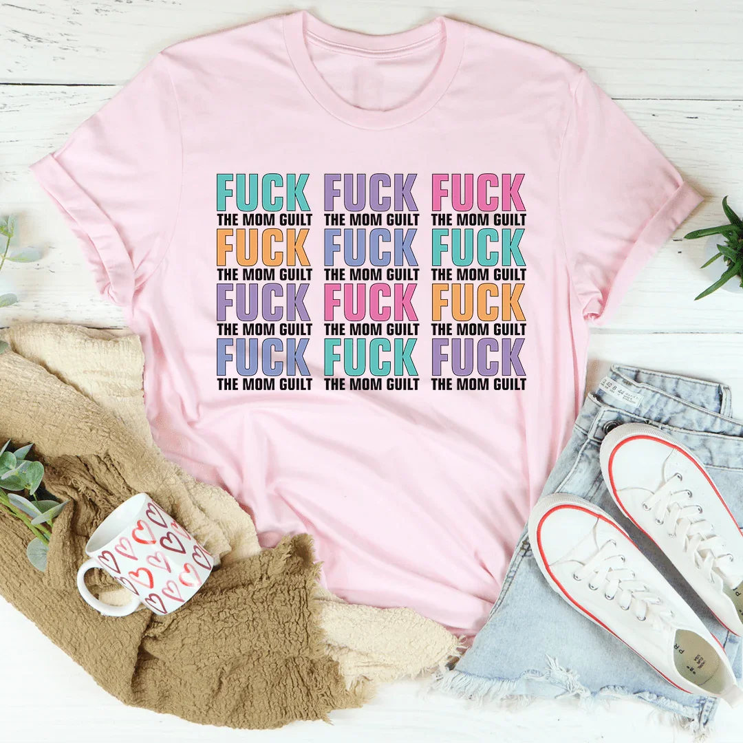 Eff The Mom Guilt Tee Pink / S Peachy Sunday T-Shirt