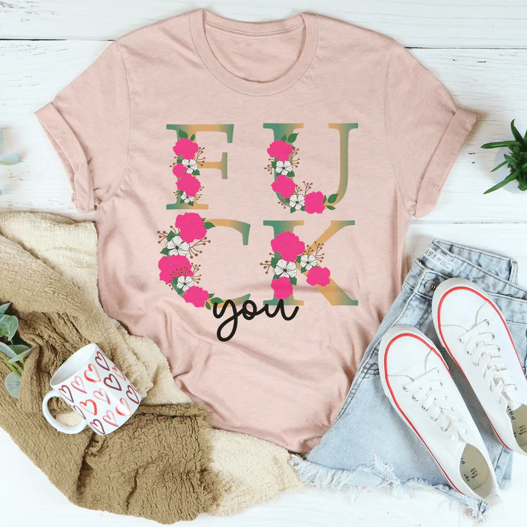 Eff You Tee Heather Prism Peach / S Peachy Sunday T-Shirt