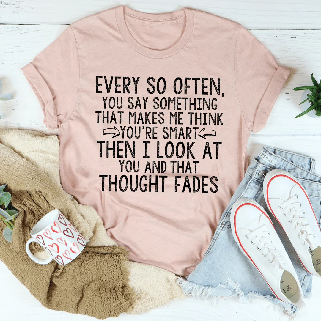 Every So Often Tee Heather Prism Peach / S Peachy Sunday T-Shirt