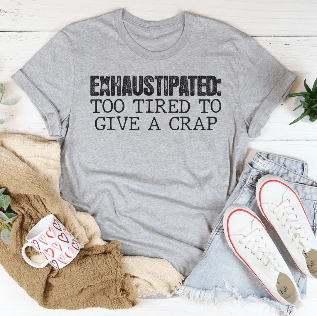 Exhaustipated Tee Peachy Sunday T-Shirt