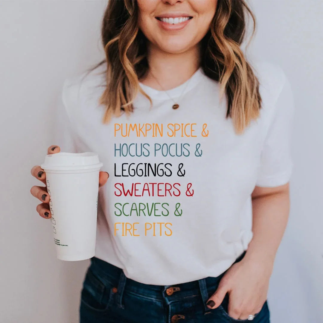 Fall Essentials Tee White / S Peachy Sunday T-Shirt