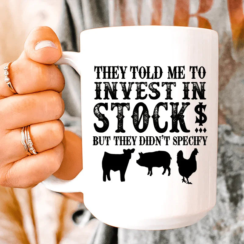 Farmer Ceramic Mug 15 oz White / One Size CustomCat Drinkware T-Shirt