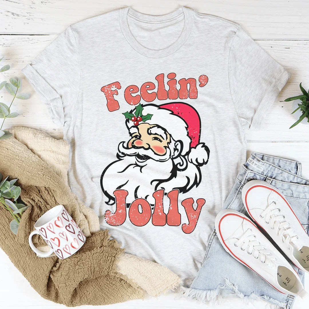 Feelin' Jolly Tee Ash / S Peachy Sunday T-Shirt