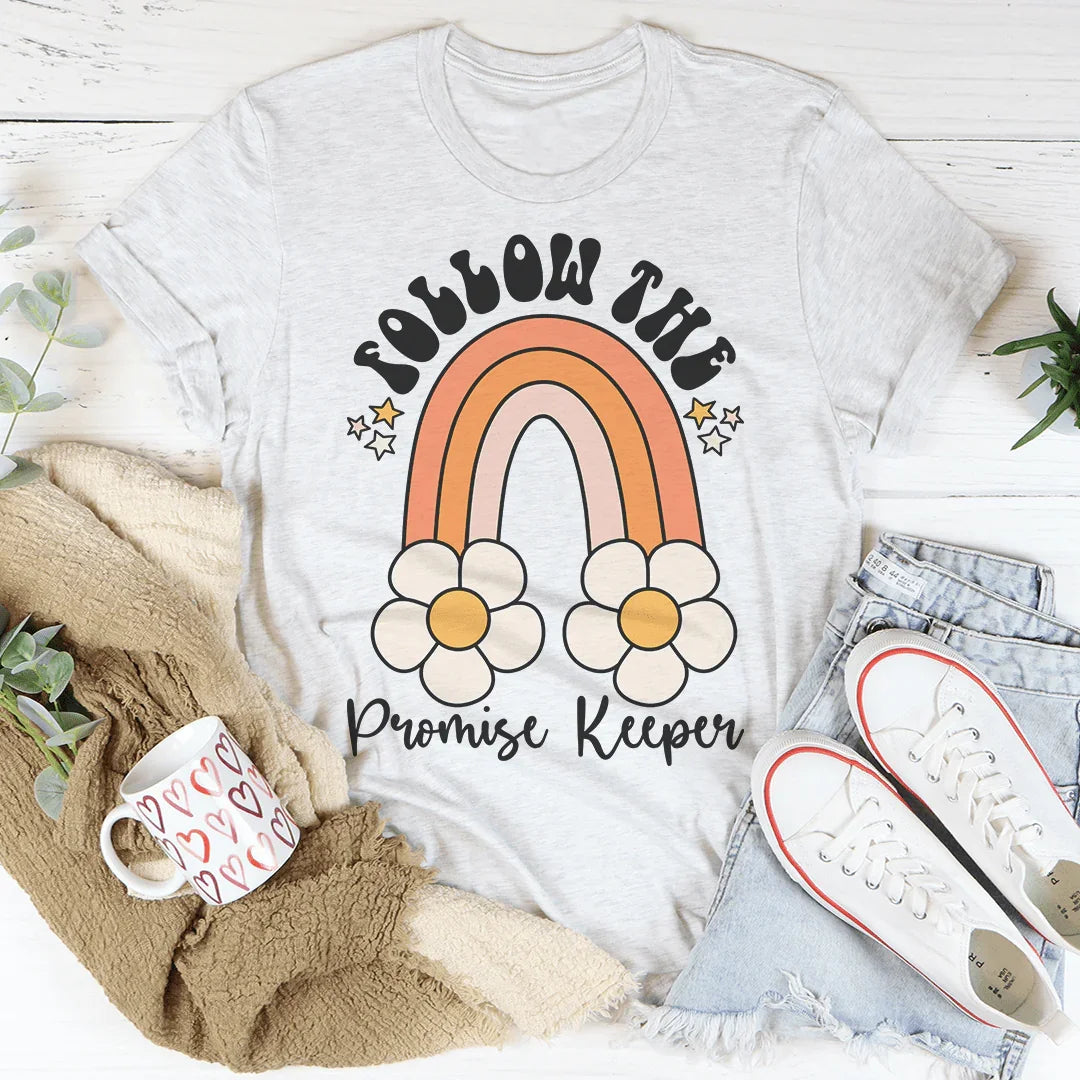 Follow The Promise Keeper Tee Peachy Sunday T-Shirt