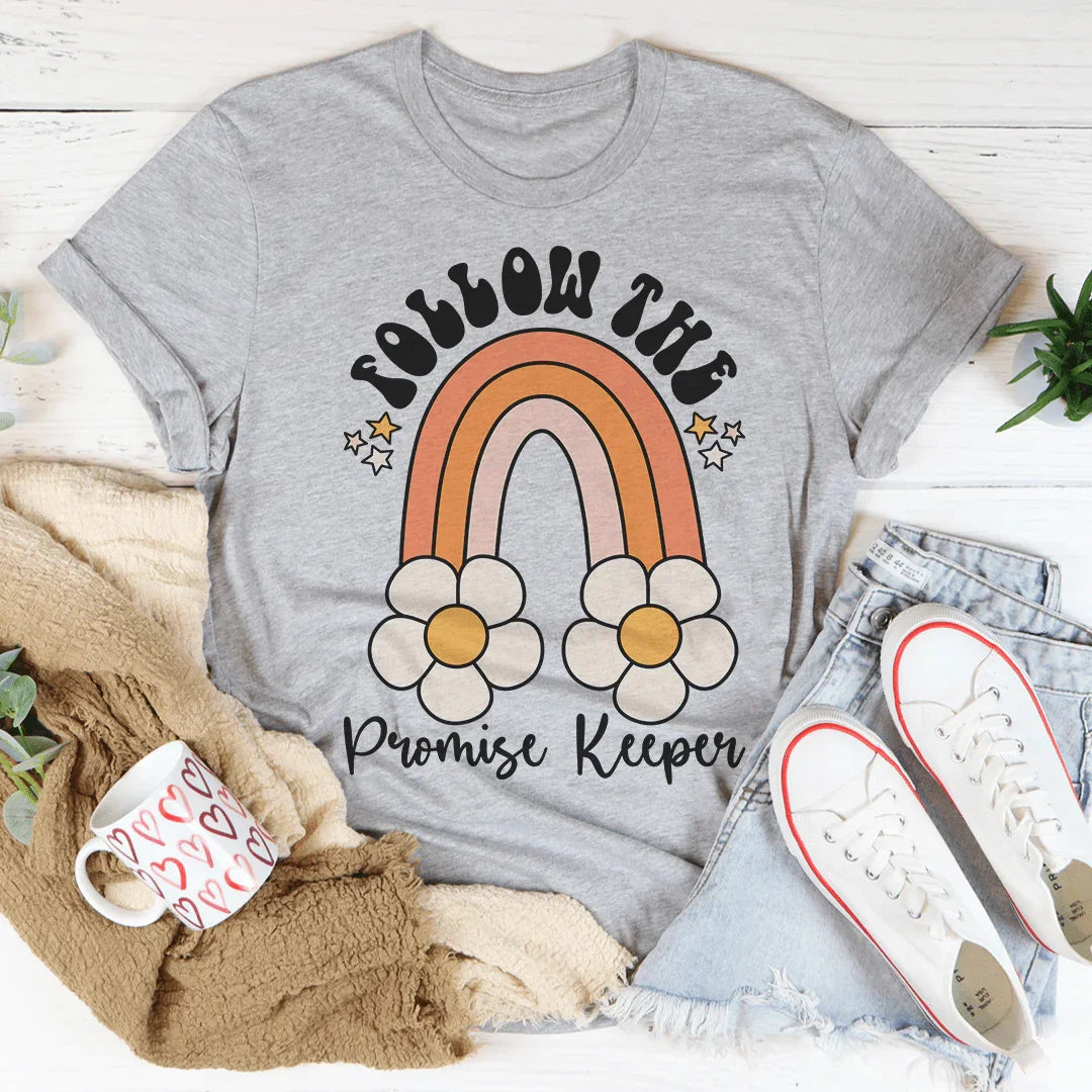 Follow The Promise Keeper Tee Peachy Sunday T-Shirt